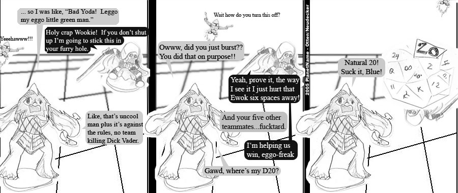 Wookie V. Vader, August 15th, 2005, PlanetName